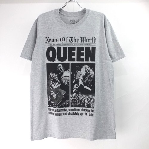 (M) QUEEN クイーン NEWS OF THE WORLD 40th Tシャツ　(新品) 【メール便可】