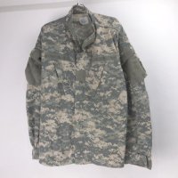 (LR) ACU カモ　ミリタリーシャツジャケット 米軍