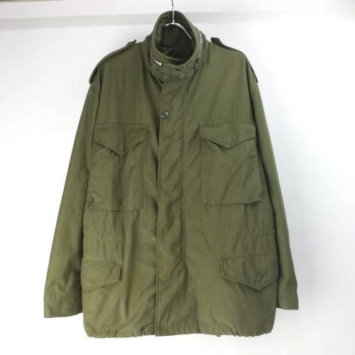 【超美品】米軍実物 M-65フィールドジャケット 2nd アルミジップ 60's レア USA製 実物 米軍 M-65 2nd フィールド ジャケット M-R