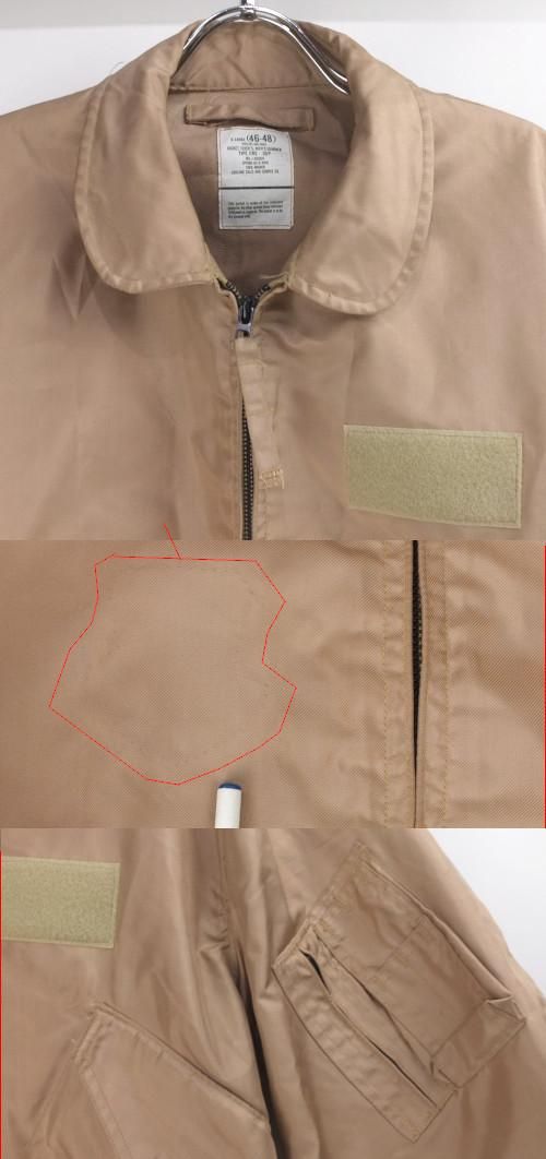 CWU 36/P フライトジャケット TAN タン 【XL】米軍 実物 古着