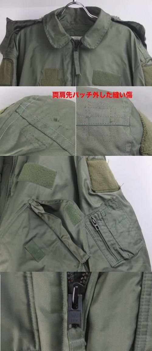 米軍 CWU-45/ P フライトジャケット フード付き (L) 実物 古着屋 米軍 CWU-45/ P フライトジャケット フード付き (L) 実物 古着屋