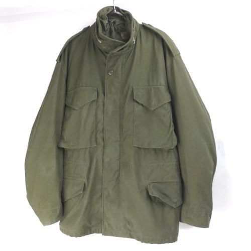 米軍実物 ショート丈 M-65 セカンドモデル フィールドジャケット L-S M-65 フィールドジャケット セカンド アルミ LS 米軍 古着屋 hooperdoo