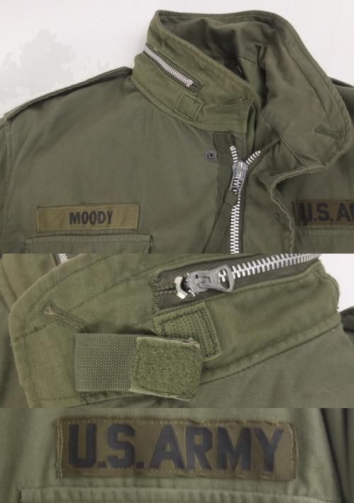 M-65 フィールドジャケット セカンド アルミジップ (ML) 米軍