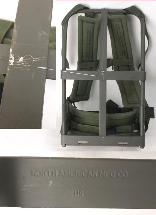米軍 アリスパック フレーム + ウエストパッド +ショルダー 米軍 アリスパック フレーム + ウエストパッド +ショルダー