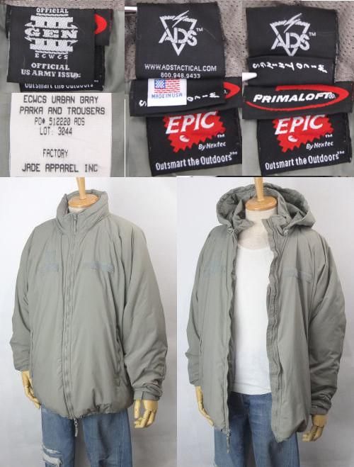 ECWCS GEN III LEVEL 7 Epic プリマロフト wildthings MR 古着屋 ...