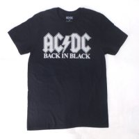 (XL) AC/DC BACK IN BLACK Tシャツ　(新品) 【メール便可】