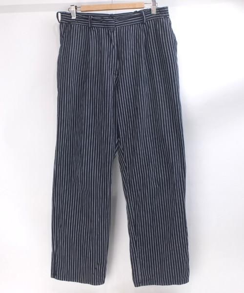 ドイツBW放出品 ヒッコリーストライプコックパンツ44 053012