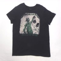 メタリカ　　Tシャツ　WOMANS XL リペア　古着　METALLICA【メール便可】