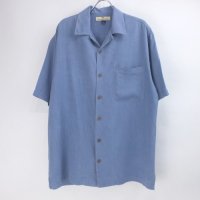 トミーバハマ　半袖　シルクシャツ　BLU 　＃4 Tommy Bahama【メール便可】(sale商品)