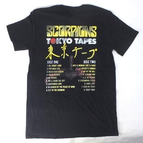 L) スコーピオンズ 東京テープ Tシャツ TOKYO TAPES