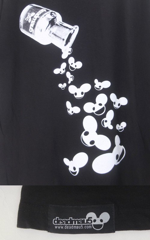 デッドマウス deadmau5 Tシャツ 古着 古着屋 hooperdoo バンドＴシャツ