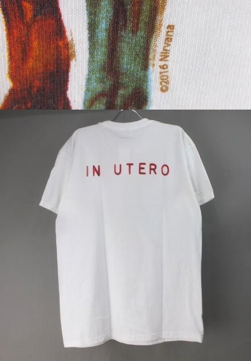 M) ニルヴァーナ IN UTERO Tシャツ 古着屋 hooperdoo バンドTシャツ