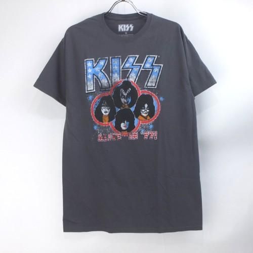 M) キッス KISS ALIVE IN 77 Tシャツ オフィシャル 古着屋 hooperdoo