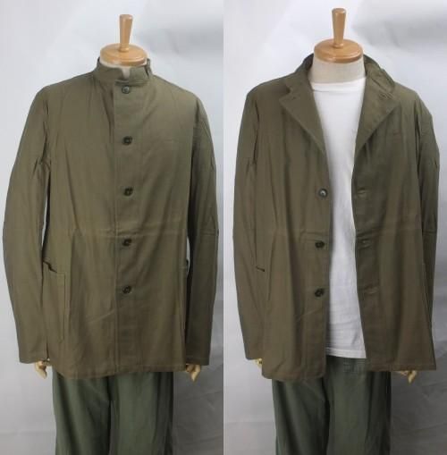 チェコ軍 マオカラー ワークジャケット ＃14 デッドストック