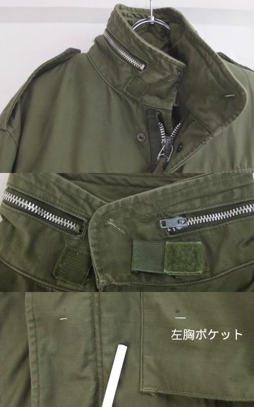 M-65 フィールドジャケット セカンド グレーライナー SS 米軍 M-65 フィールドジャケット セカンド グレーライナー SS 米軍