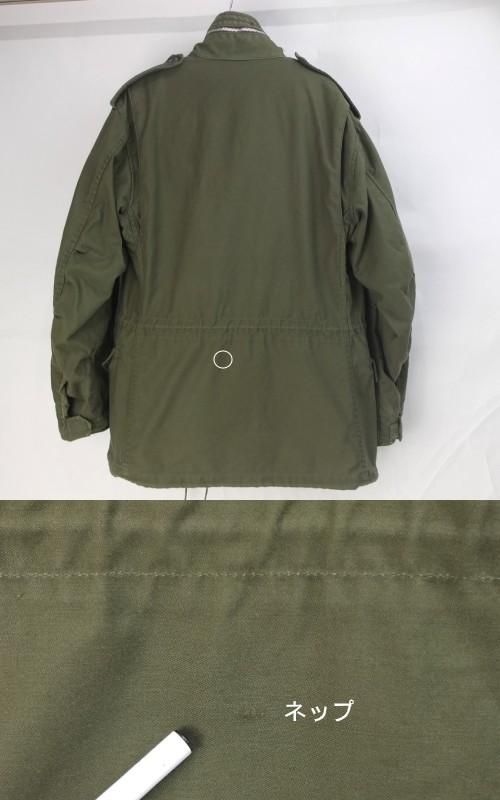 M-65 フィールドジャケット セカンド グレーライナー SS 米軍 M-65 フィールドジャケット セカンド グレーライナー SS 米軍