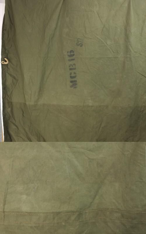 米軍 US パップテント セット #36 (シートx2/ポールx6/ペグx10 米軍 US パップテント セット #36 (シートx2/ポールx6/ペグx10