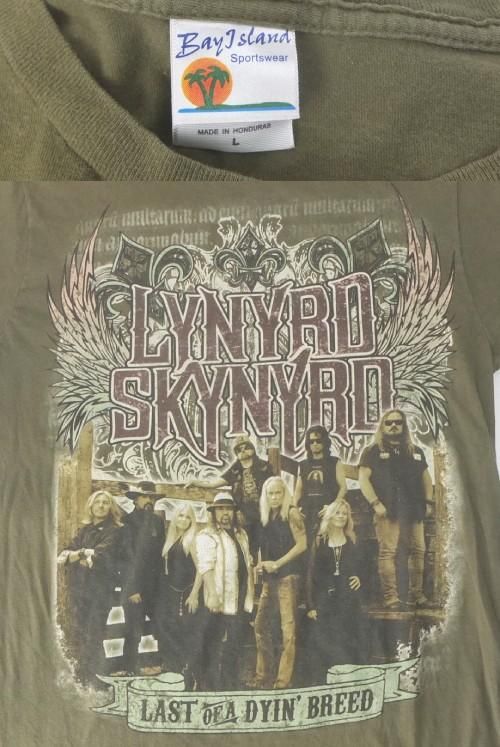 レイナードスキナード ツアー Tシャツ 古着 Last Of A Dyin