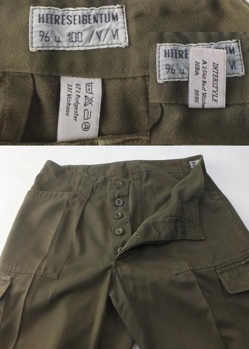 オーストリア軍　1992年製　フィールドパンツ　96-100 Ⅲ-Ⅵ 90s オーストリア軍 ファティーグカーゴパンツ 96-100 Ⅲ/Ⅳ - メルカリ