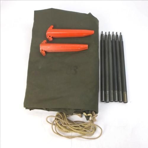 米軍 Us パップテント セット 38 シートx2 ポールx6 ペグx10 古着屋 Hooperdoo その他小物 古着通販