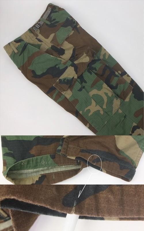 米軍 ウッドランドカモ BDU パンツ SR 実寸W30L32 古着屋