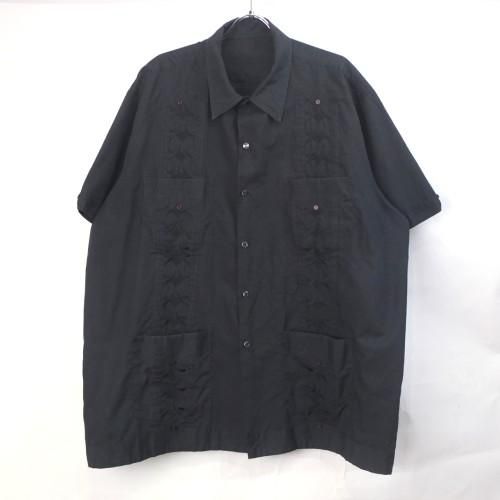 BLK キューバシャツ XX以上 大きいサイズ 古着屋 hooperdoo 半袖