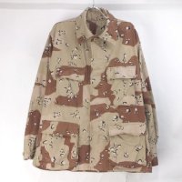 米軍　  6C チョコチップカモ　BDUシャツジャケット  MS