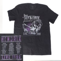 ジミヘンドリックス Tシャツ LIVE 1969  (M)【メール便可】 新品