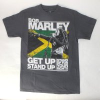 (M) ボブマーリー MARLEY GET UP STAND UP Tシャツ　(新品) 【メール便可】