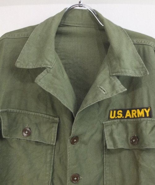 米軍 ユーティリティシャツ U.S.ARMY 50's 筒袖 初期ファースト 古着屋