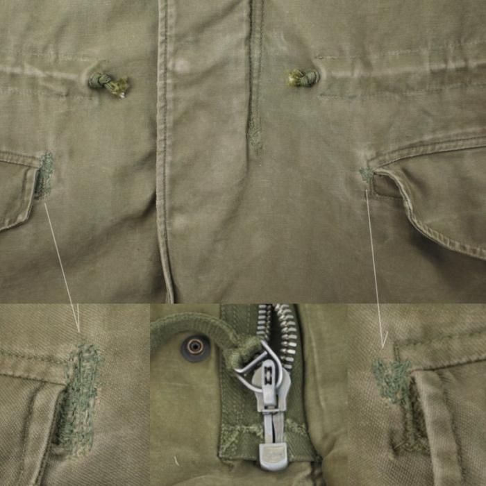 M-1951 フィールドジャケット 後期型 SL 米軍 63年 実物 M-1951 フィールドジャケット 後期型 SL 米軍 63年 実物