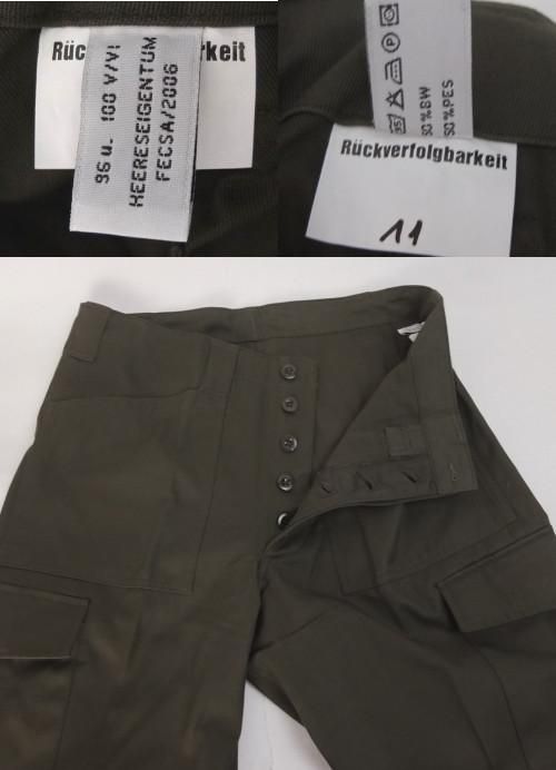 オーストリア軍 フィールドパンツ デッドストック 96 u.100 V/VI