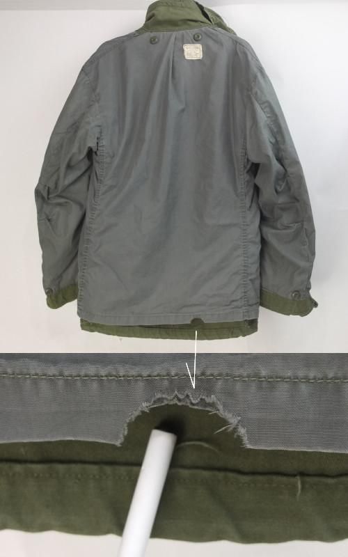 M-65 フィールドジャケット セカンド グレーライナー SS 米軍