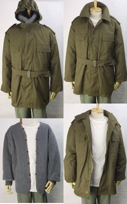 チェコ軍 M-85 フィールドコート ボアライナー付き 古着屋 hooperdoo