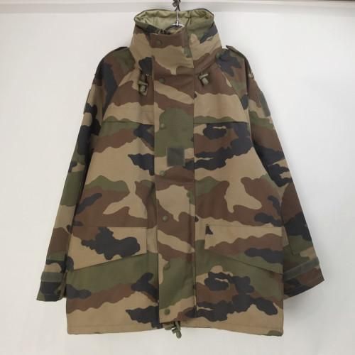 88L) フランス軍 CCEカモ ゴアテックス パーカー ボタンシール