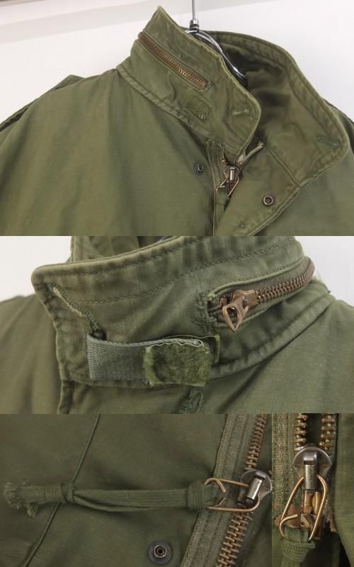 米軍実物 M65フィールドジャケット M-S US(米軍) M65 フィールドジャケット・2nd Model/アルミジッパー