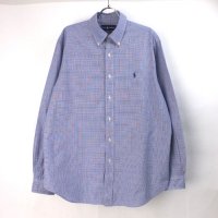 Polo ラルフローレン グレンチェック　ボタンダウンシャツ【メール便可】