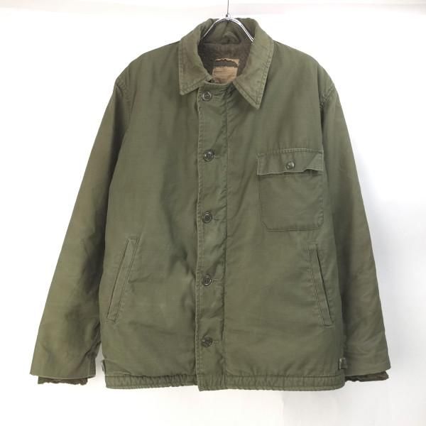 米軍 USN A-2 デッキジャケット L 60年代 実物 古着屋 hooperdoo 軍