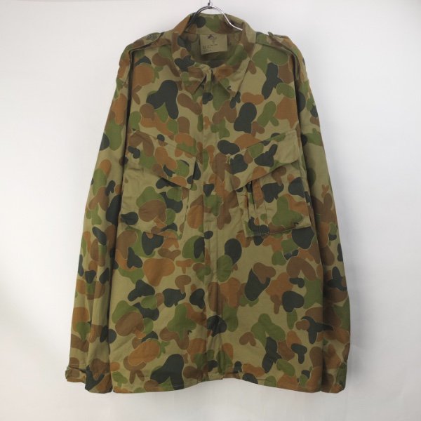 オーストラリア軍　DPCU カモ　ジップ シャツ ジャケット 実物 大きいサイズ ミリタリージャケット