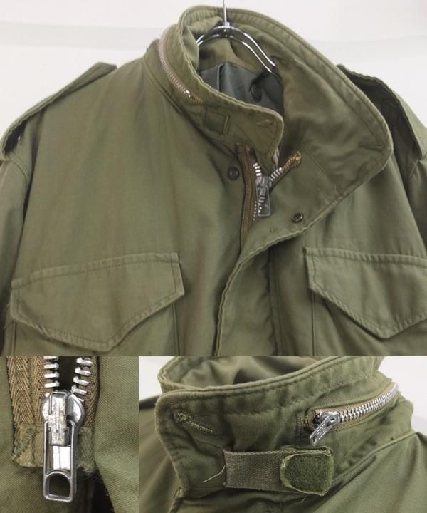 M-65 フィールドジャケット ALPHA社 民生品 アルミジップ グレ M-65 フィールドジャケット ALPHA社 民生品 アルミジップ グレ