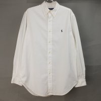 ラルフローレン polo ボタンダウンシャツ　ホワイト【メール便可】