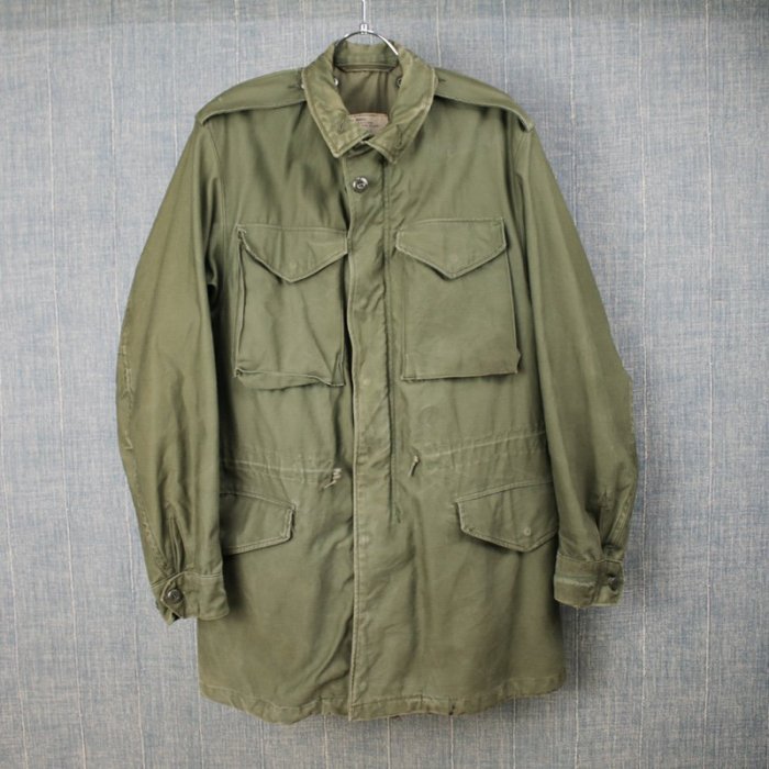 M-1951 フィールドジャケット SL 袖リペア 米軍 実物 60's ミリタリー ...