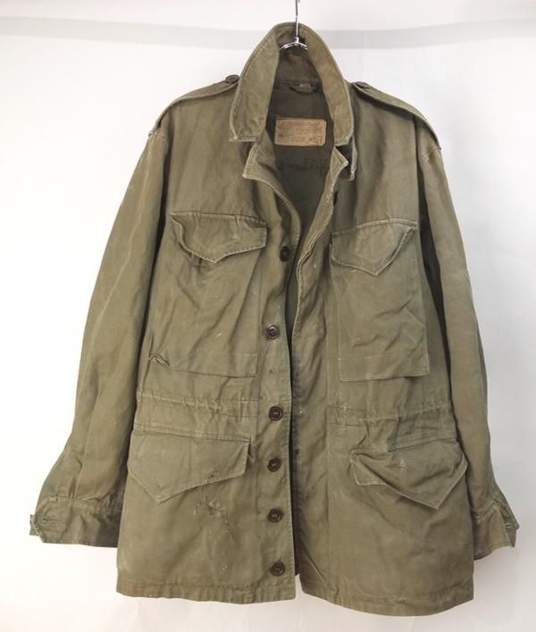 M1943フィールドジャケット実物　44年製 デッドストック 36 L 2025年最新】Yahoo!オークション -m43 フィールドジャケットの