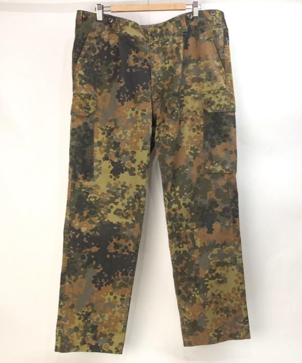 フランス軍実品 ウッドカモCE迷彩 ミリタリーカーゴパンツ古着 フランス軍実品 ウッドカモCE迷彩 ミリタリーカーゴパンツ古着