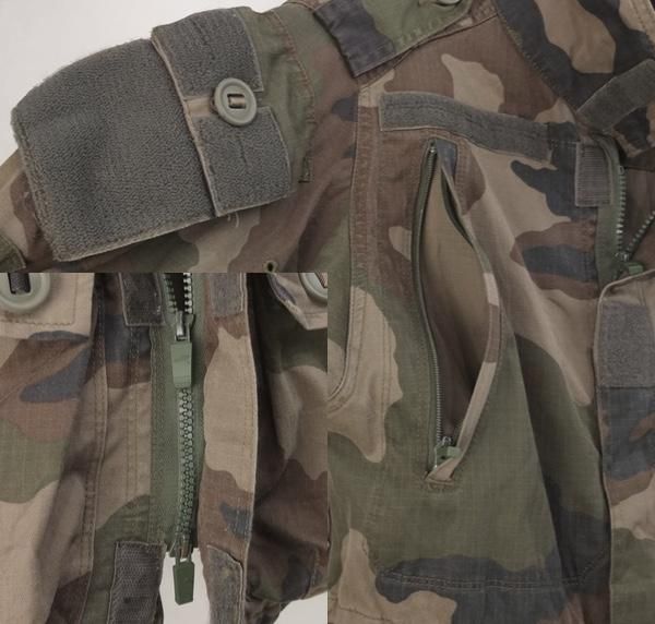 フランス軍 FELIN T4 S2 ミリタリー ジャケット 実物 CCEカモ