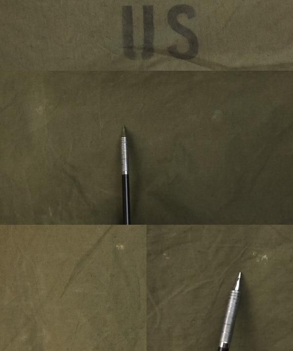 米軍 US パップテント ハーフシェルター シートx1 ポールx3 軍幕