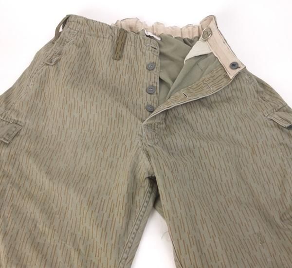 東ドイツ軍 レインドロップカモ カーゴパンツW35 L29 古着屋