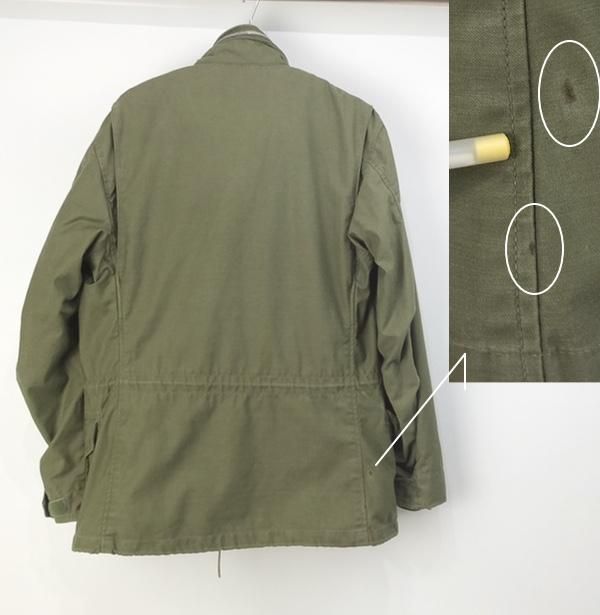 M-65 フィールドジャケット ファースト 最初期型 SS 米軍 実物 M-65 フィールドジャケット ファースト 最初期型 SS 米軍 実物