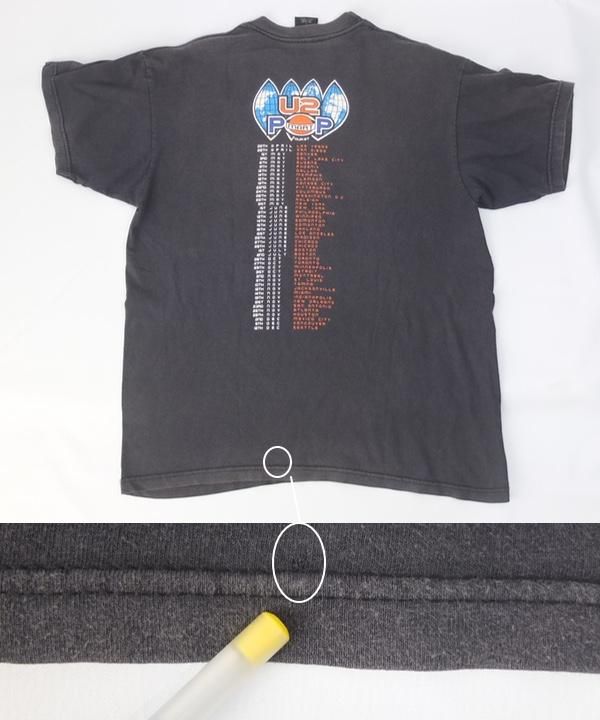 90sU2 Popmart Tour tee バンドT Tシャツ 90sU2 Popmart Tour tee バンドT Tシャツ