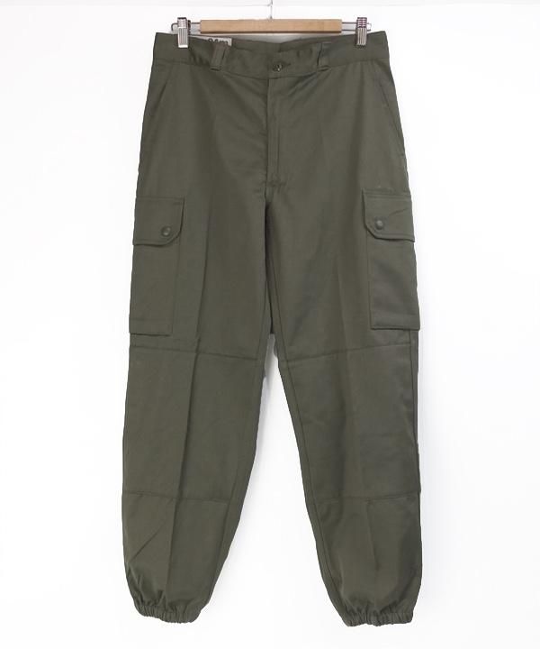 【セール 登場から人気沸騰】 F2 フランス軍 パンツ 軍 hooperdoo 古着屋 実寸W33L28.5 84M #6 パンツ